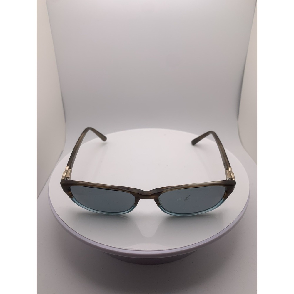 Jill Stuart JS 317-2 Oval Full Rim Womens Glasses Brown Blue Frames Only